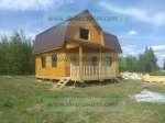 Дом 9х7м с террасой 5х2.5 м в Смоленской области